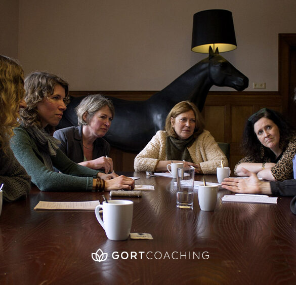 Coach unterstützt Führungskraft bei der Entwicklung von Strategien zur Emotionsregulation im Berufsalltag.